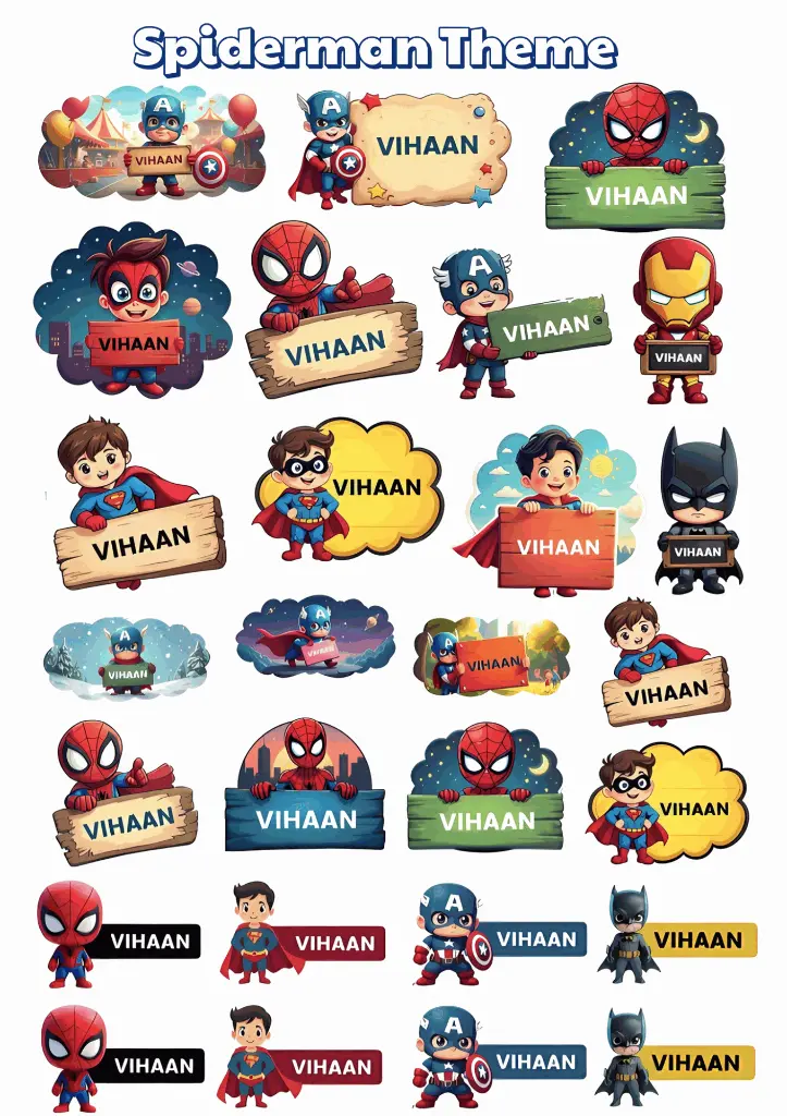 customized design water proof stickers.webp