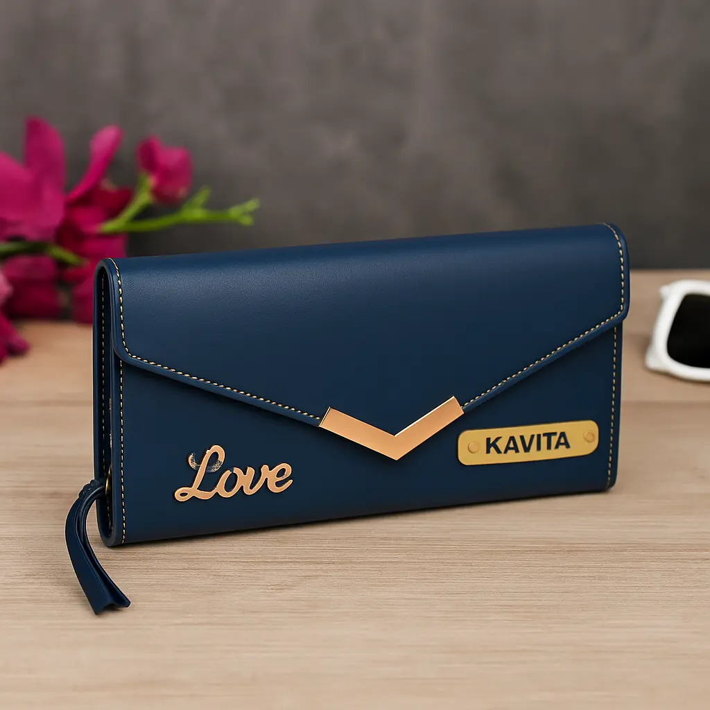 Customized Women's Wallets - Ladies Wallet with Name
