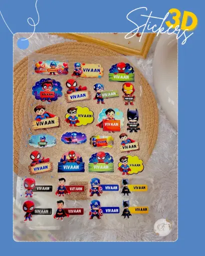 3D Waterproof Stickers For KIDS